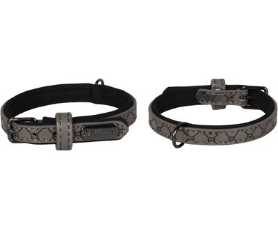 Halsband met neopreen Patti Grijs