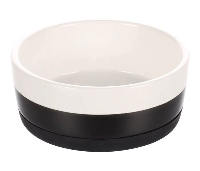 Eet- en drinkpot Duke Rond Zwart &amp; Wit