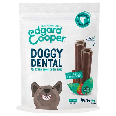 Doggy Dental 7 stuks Aardbei|Mint S