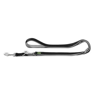 Trainingslijn Neopren Nylon Zwart|Grijs M 200x2 cm