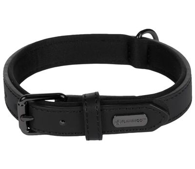 Halsband met neopreen Binti Zwart