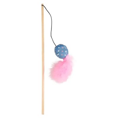 Winny Hengel met bal Blauw & Roze