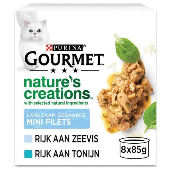 Nature's Creations Blik Multipack 8x85 g Zeevis