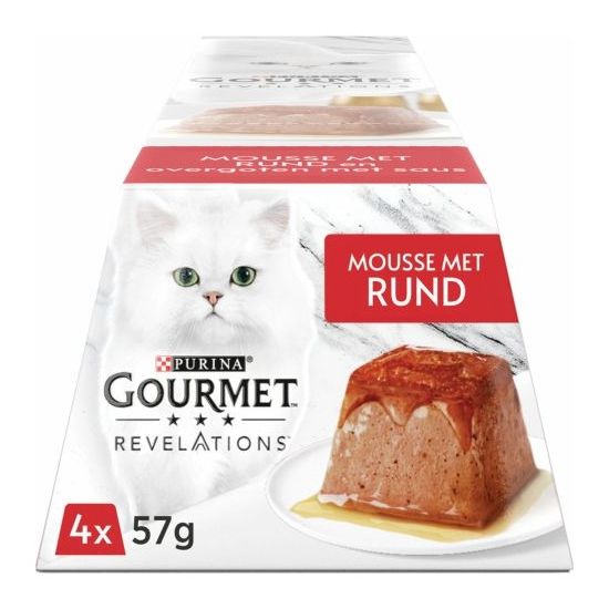 Gourmet Revelations Mousse 4x57 g Zalm