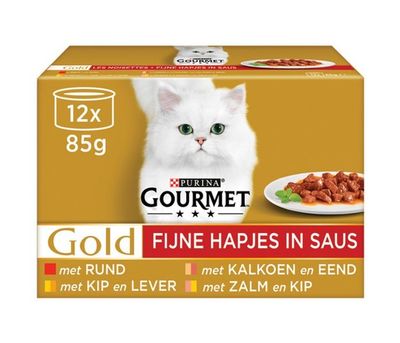Gold Multipack 12x85 g Vleesmix|Vlees