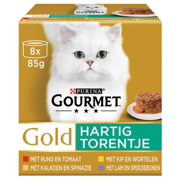 Gold Hartig Torentje Multipack 8x85 g Rund