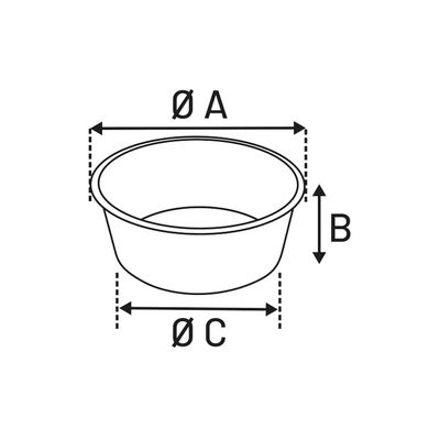 Drinkpot Raikas Rond Zilver