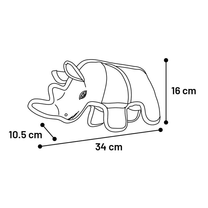 Pudo Neushoorn Bruin