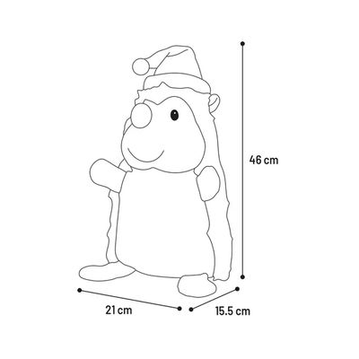 Kerst Siegy Egel Bruin