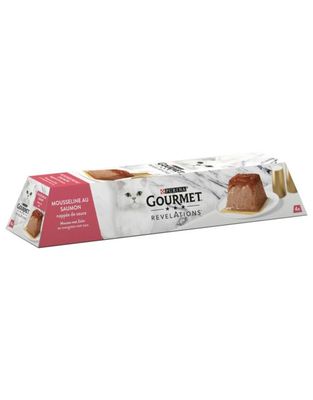 Gourmet Revelations Mousse - Natvoer - 4x57 g Zalm