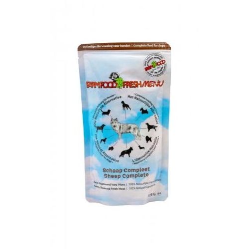 Farm Food Fresh Menu schaap compleet, Gewicht: 125 gram