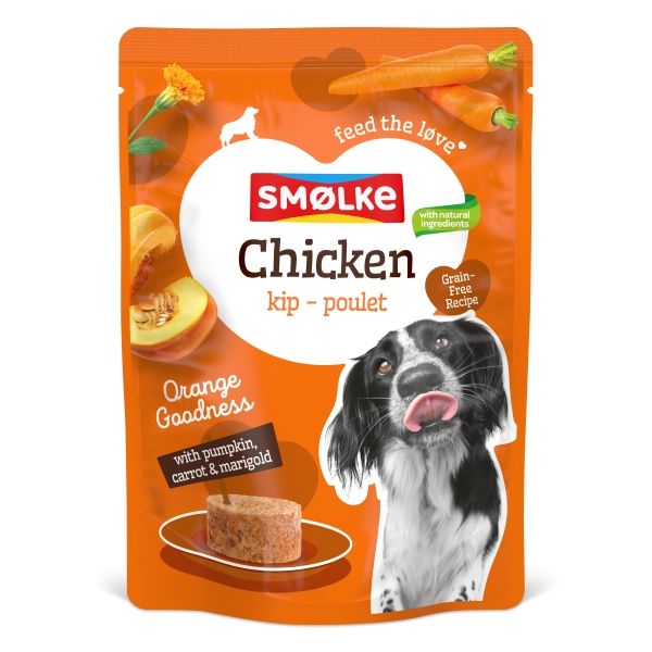 Smølke hond pouch  300gr