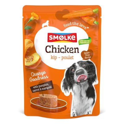 Smølke hond pouch 300gr