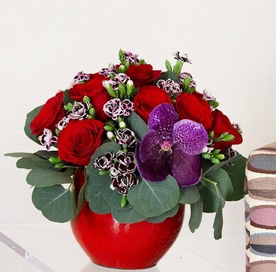 Flores en base