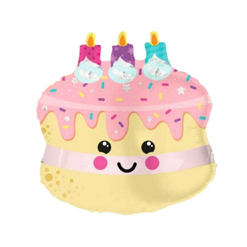 Globo pastelito ¡ feliz cumpleaños !