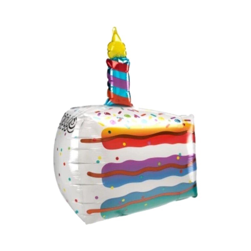 Globo rebanada pastelito