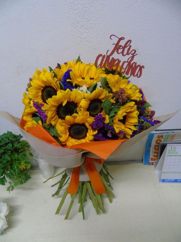Bouquet girasoles