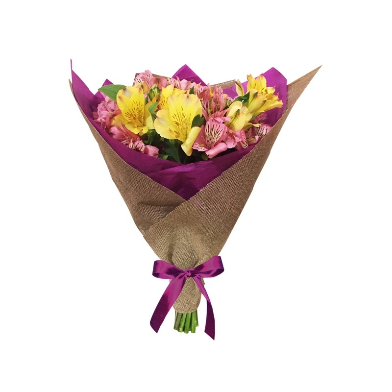 Bouquet de alstroemerias