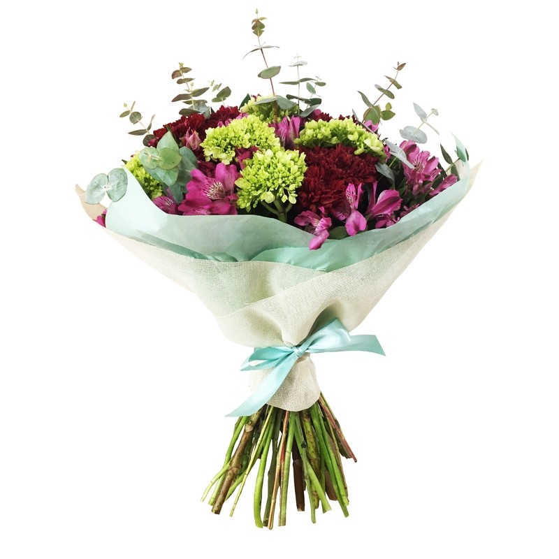 Bouquet de hortensias