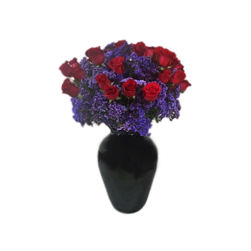 Rosas esponjosas