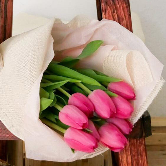 Bouquet de tulipanes