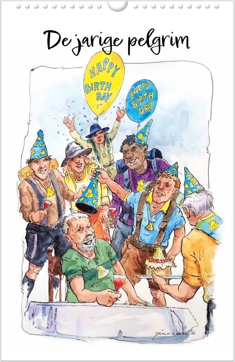 Verjaardagskalender De Jarige Pelgrim