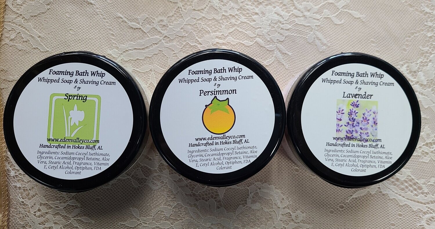 White Pineapple Bath Whip