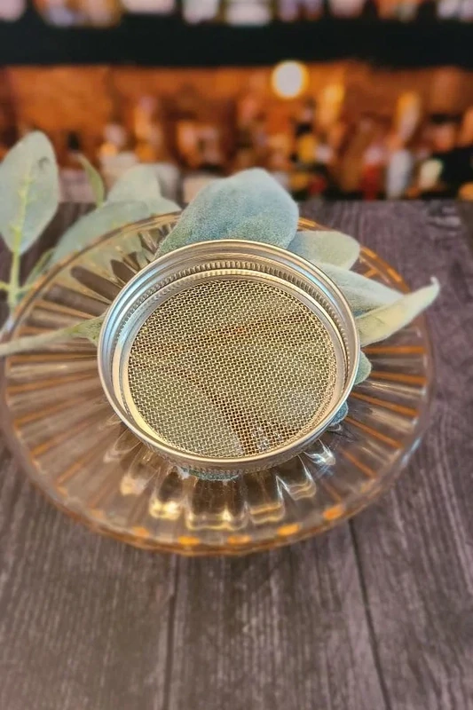 Craft Cocktail Jar Strainer Lid