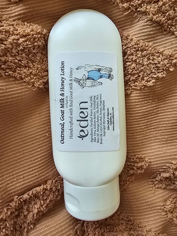 Goat Milk &amp; Honey Lotion - Oatmeal, Milk &amp; Honey - 2 oz
