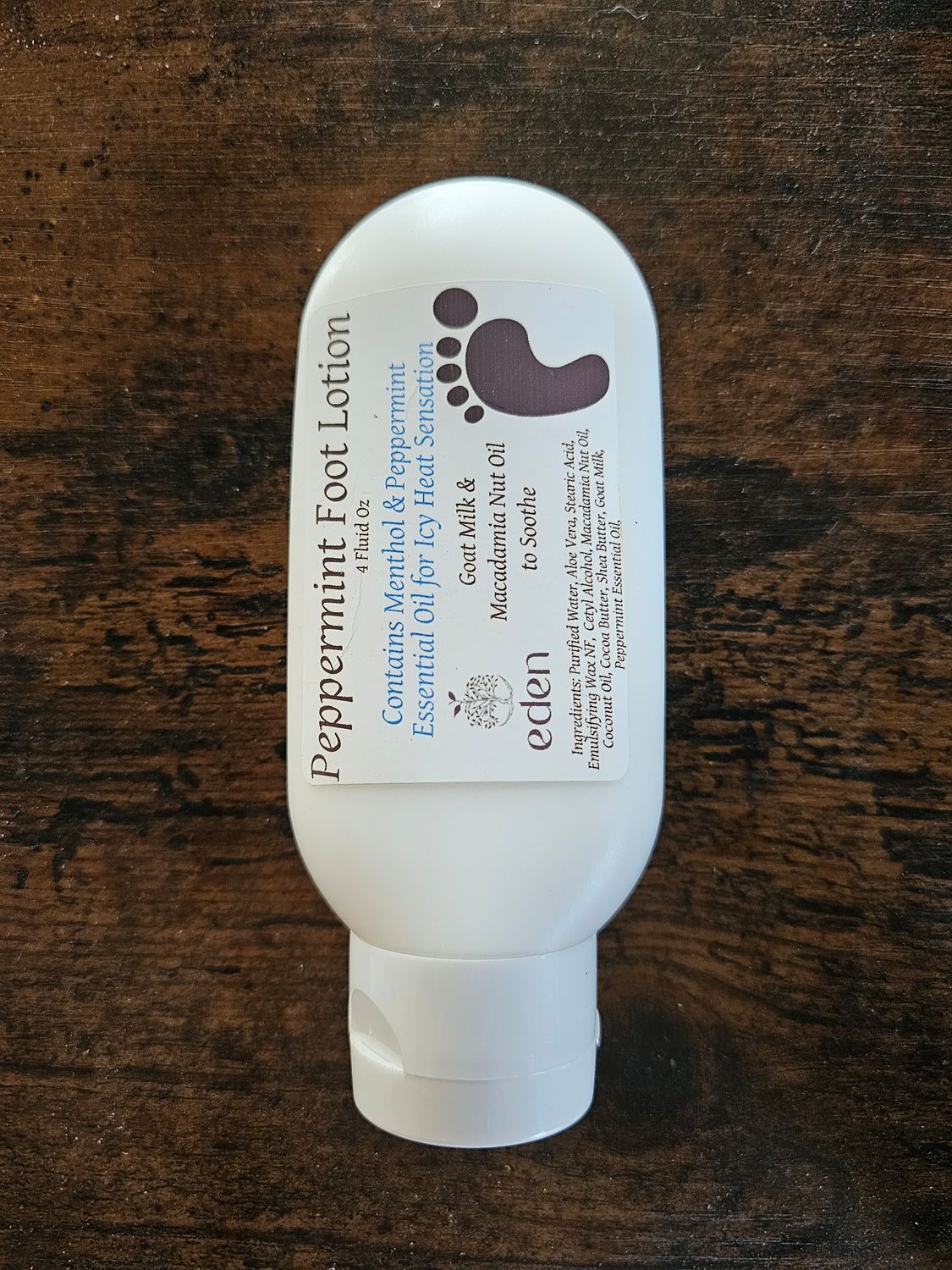 Peppermint Foot Lotion - 4 oz