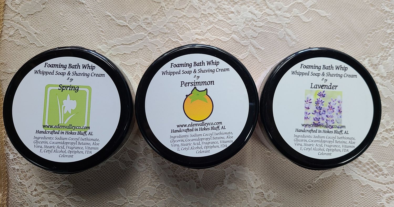 Vanilla Woods Whipped Soap 