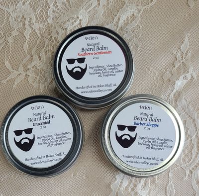 Beard Balm - Bleu* (compare to Bleu de Chanel for men) 2 oz