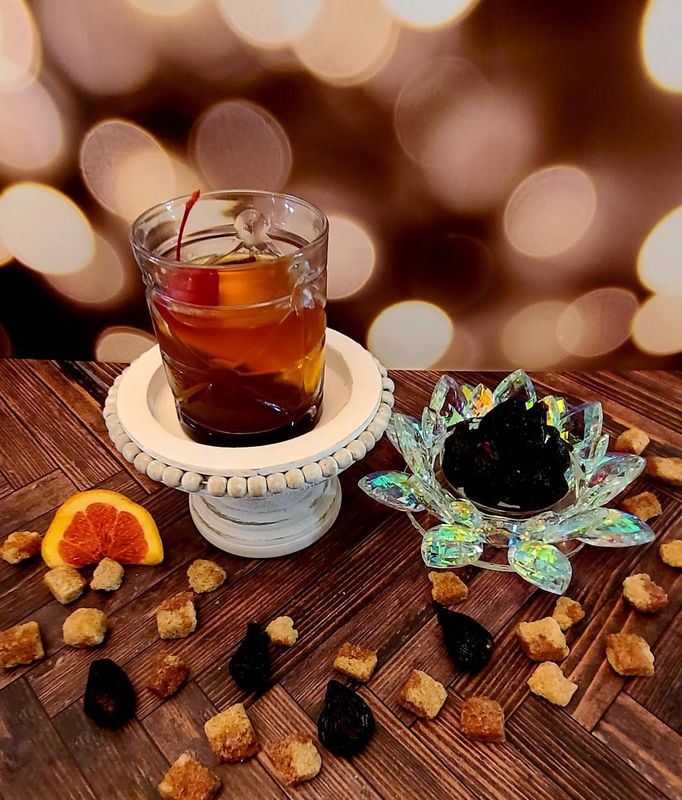 Pecan Praline Old Fashioned Craft Cocktail Infusion Jar