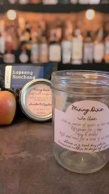 Caramel Apple Craft Cocktail Infusion Jar