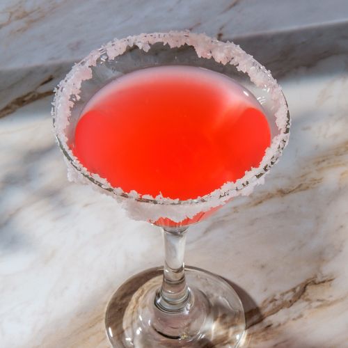 Blueberry Hibiscus Cocktail Infusion Jar