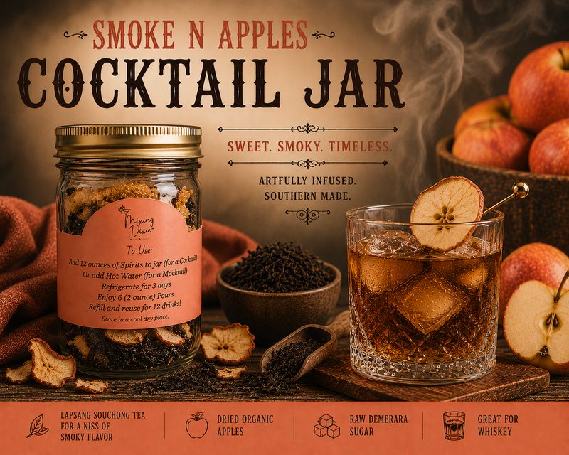 Smoke-N-Apples Craft Cocktail Infusion Jar