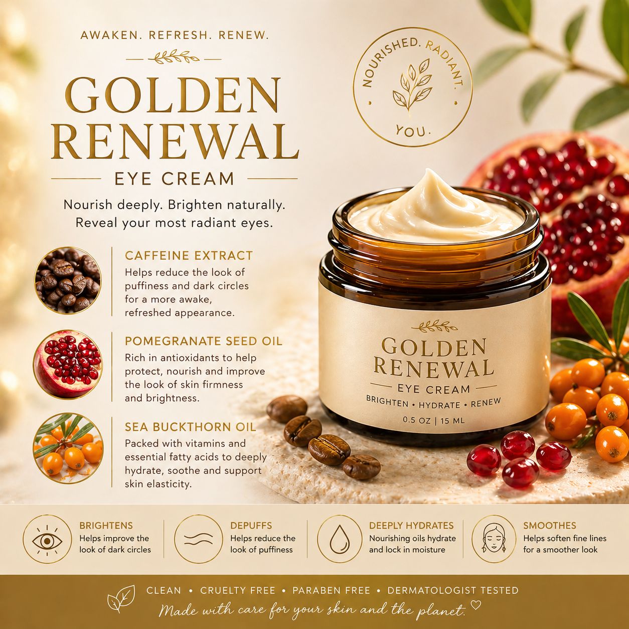 Golden Renewal Eye Cream