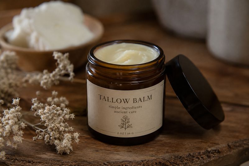 Tallow Balm - Dark Rose 