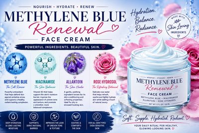 Methylene Blue Renewal Face Cream - 2 oz 