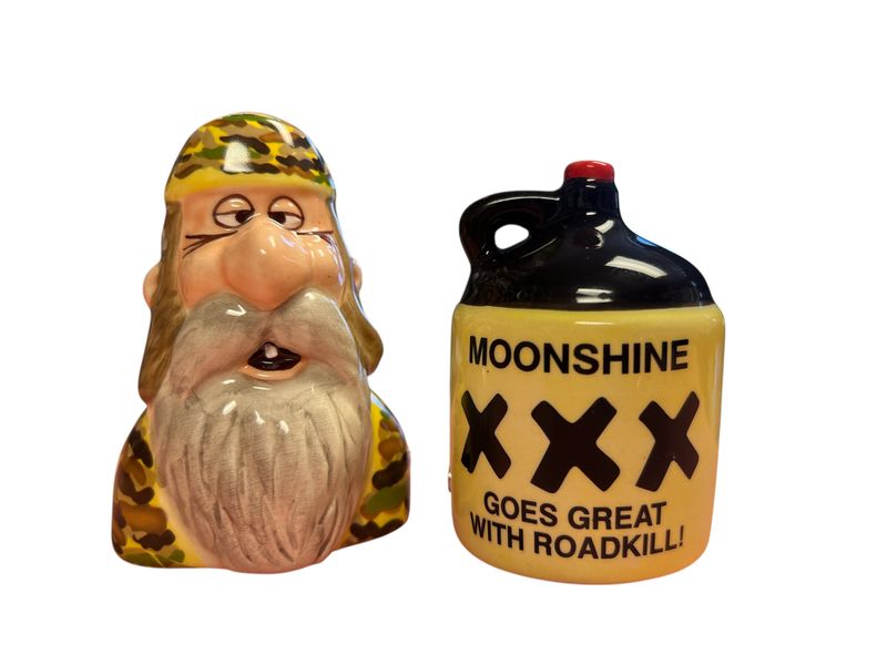 Moonshine Salt &amp; Pepper Shaker