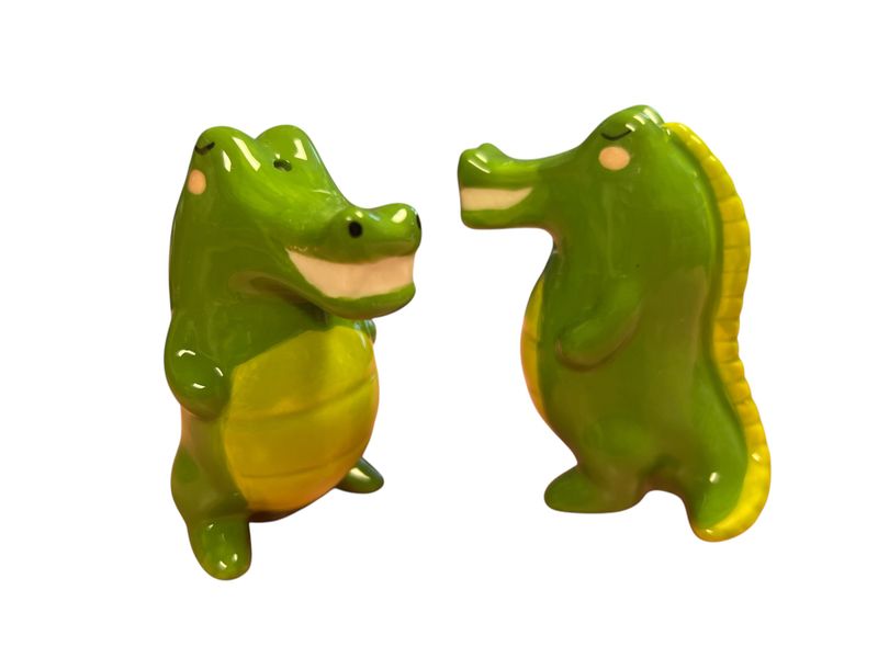 Crocodile Salt &amp; Pepper Shaker Set