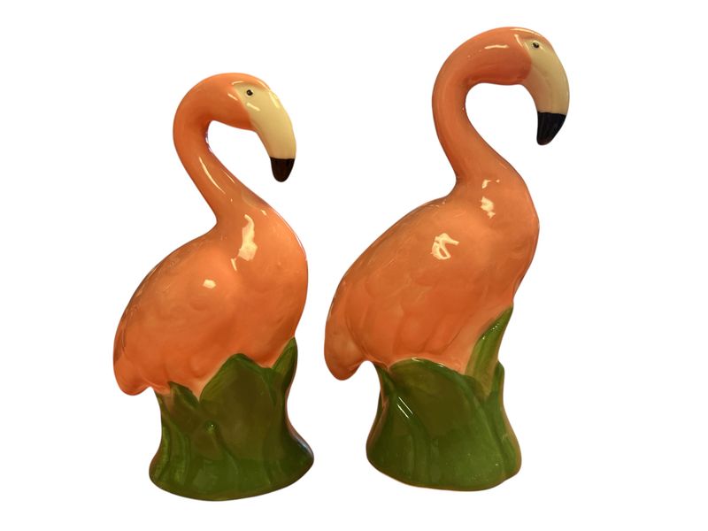 Flamingo Salt &amp; Pepper Shaker Set