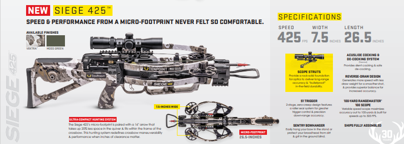 TenPoint Siege 425 Crossbow