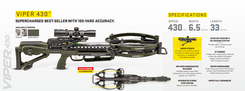 TenPoint Viper 430 Crossbow