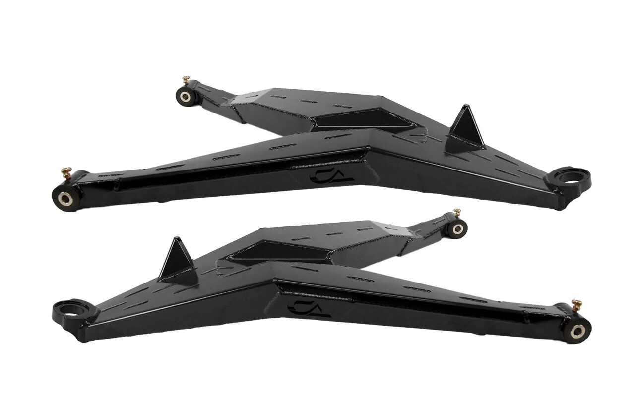 Lower Boxed Control Arms - 72&quot; - black