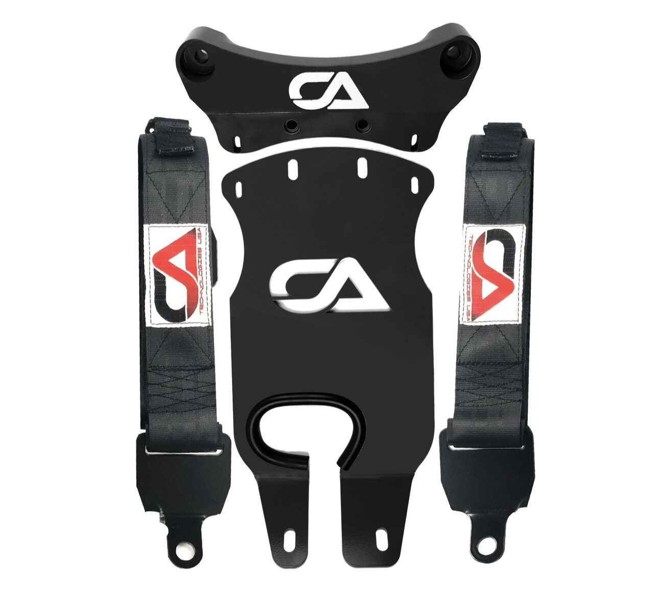 Front Suspension Limit Strap - Black / 72&quot;