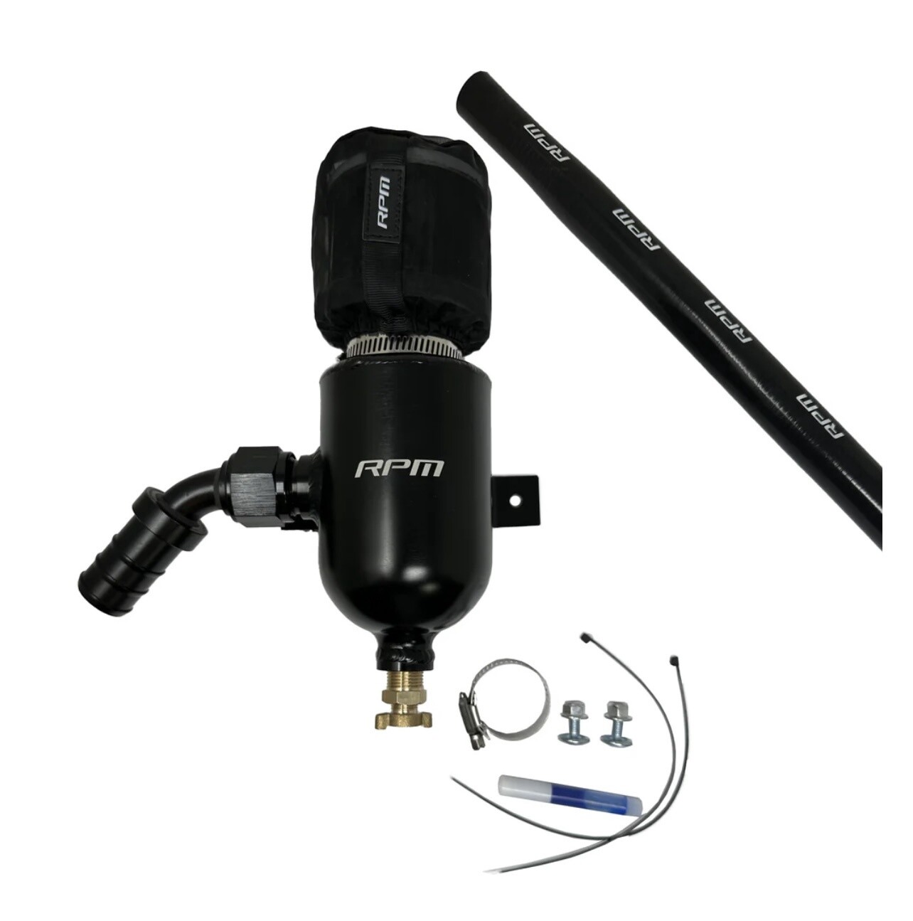 RPM RZR Turbo Oil Catch Can, Colour: Black