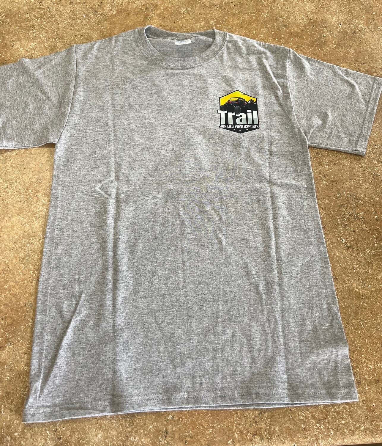 Trail Junkies T-shirt   (1st Generation), color: Light gray, Size: small