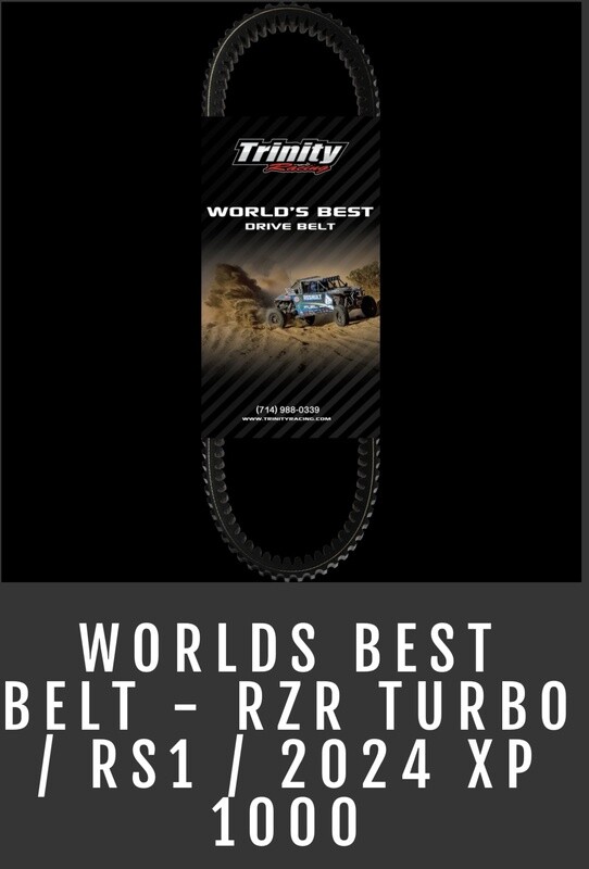 Worlds Best Belt - RZR Turbo / RS1 / 2024 XP 1000
