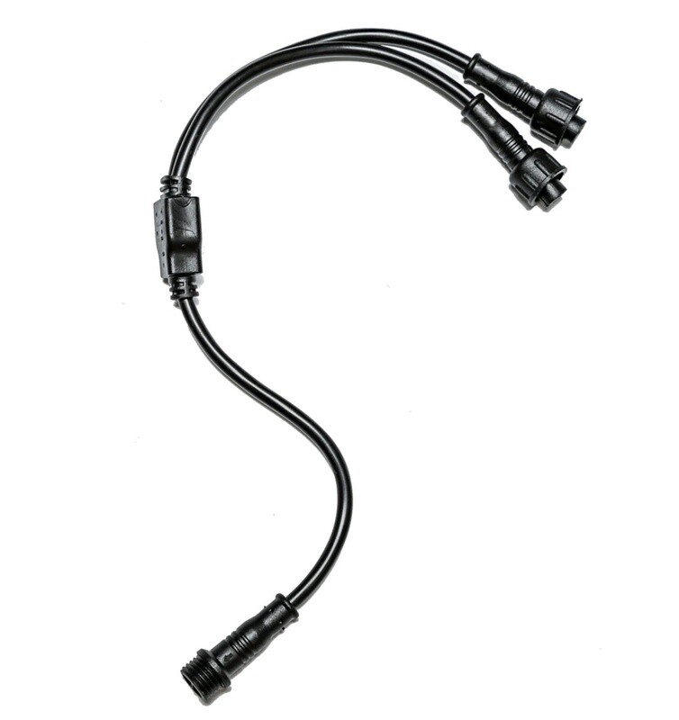 5150 Whips - 187 2 Lead Y-Splitter